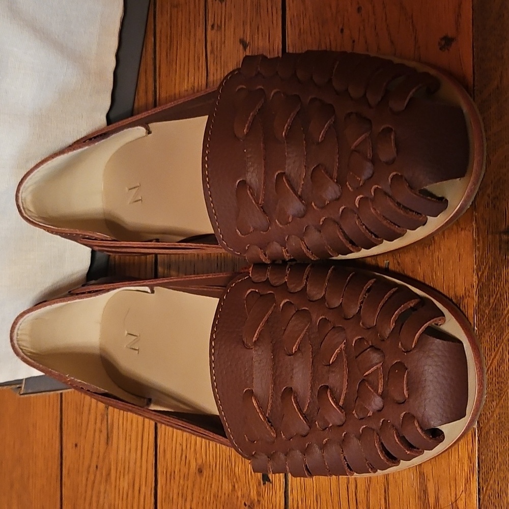 Nisolo Brown Leather Sandals - Picture 6 of 8